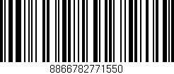 Código de barras (EAN, GTIN, SKU, ISBN): '8866782771550'