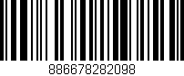 Código de barras (EAN, GTIN, SKU, ISBN): '886678282098'