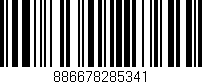 Código de barras (EAN, GTIN, SKU, ISBN): '886678285341'