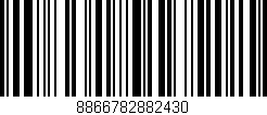 Código de barras (EAN, GTIN, SKU, ISBN): '8866782882430'