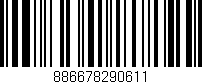 Código de barras (EAN, GTIN, SKU, ISBN): '886678290611'