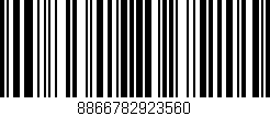 Código de barras (EAN, GTIN, SKU, ISBN): '8866782923560'