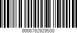 Código de barras (EAN, GTIN, SKU, ISBN): '8866782929500'