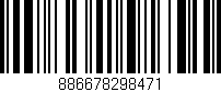 Código de barras (EAN, GTIN, SKU, ISBN): '886678298471'
