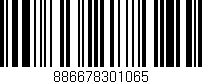 Código de barras (EAN, GTIN, SKU, ISBN): '886678301065'