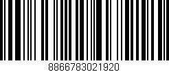 Código de barras (EAN, GTIN, SKU, ISBN): '8866783021920'