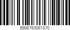Código de barras (EAN, GTIN, SKU, ISBN): '8866783061070'