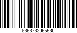 Código de barras (EAN, GTIN, SKU, ISBN): '8866783065580'