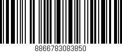 Código de barras (EAN, GTIN, SKU, ISBN): '8866783083850'