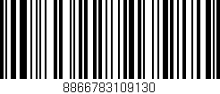Código de barras (EAN, GTIN, SKU, ISBN): '8866783109130'