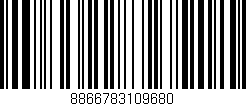 Código de barras (EAN, GTIN, SKU, ISBN): '8866783109680'