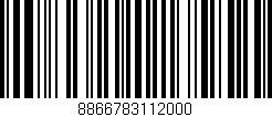 Código de barras (EAN, GTIN, SKU, ISBN): '8866783112000'