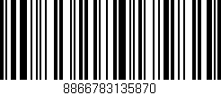 Código de barras (EAN, GTIN, SKU, ISBN): '8866783135870'