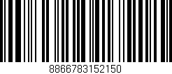 Código de barras (EAN, GTIN, SKU, ISBN): '8866783152150'