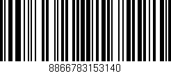 Código de barras (EAN, GTIN, SKU, ISBN): '8866783153140'
