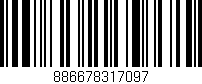 Código de barras (EAN, GTIN, SKU, ISBN): '886678317097'