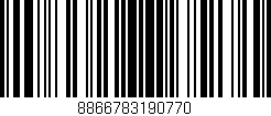 Código de barras (EAN, GTIN, SKU, ISBN): '8866783190770'