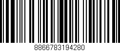 Código de barras (EAN, GTIN, SKU, ISBN): '8866783194280'