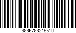 Código de barras (EAN, GTIN, SKU, ISBN): '8866783215510'