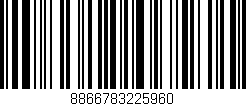 Código de barras (EAN, GTIN, SKU, ISBN): '8866783225960'