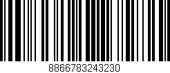 Código de barras (EAN, GTIN, SKU, ISBN): '8866783243230'