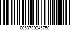 Código de barras (EAN, GTIN, SKU, ISBN): '8866783246750'