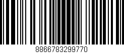 Código de barras (EAN, GTIN, SKU, ISBN): '8866783299770'