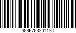 Código de barras (EAN, GTIN, SKU, ISBN): '8866783301190'