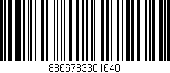 Código de barras (EAN, GTIN, SKU, ISBN): '8866783301640'