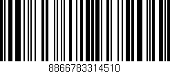 Código de barras (EAN, GTIN, SKU, ISBN): '8866783314510'