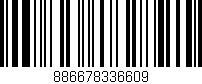 Código de barras (EAN, GTIN, SKU, ISBN): '886678336609'