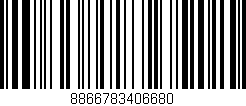 Código de barras (EAN, GTIN, SKU, ISBN): '8866783406680'