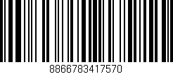 Código de barras (EAN, GTIN, SKU, ISBN): '8866783417570'