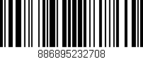 Código de barras (EAN, GTIN, SKU, ISBN): '886895232708'