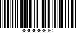 Código de barras (EAN, GTIN, SKU, ISBN): '8869896565954'