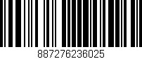 Código de barras (EAN, GTIN, SKU, ISBN): '887276236025'