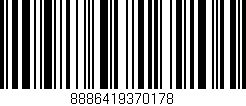 Código de barras (EAN, GTIN, SKU, ISBN): '8886419370178'