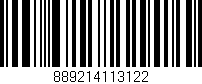 Código de barras (EAN, GTIN, SKU, ISBN): '889214113122'