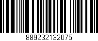 Código de barras (EAN, GTIN, SKU, ISBN): '889232132075'