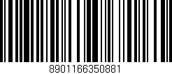 Código de barras (EAN, GTIN, SKU, ISBN): '8901166350881'