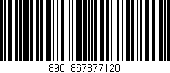 Código de barras (EAN, GTIN, SKU, ISBN): '8901867877120'