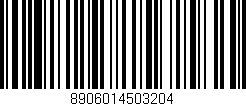 Código de barras (EAN, GTIN, SKU, ISBN): '8906014503204'