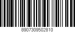 Código de barras (EAN, GTIN, SKU, ISBN): '8907309502810'