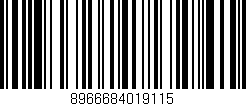 Código de barras (EAN, GTIN, SKU, ISBN): '8966684019115'