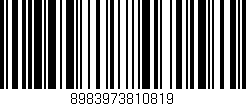 Código de barras (EAN, GTIN, SKU, ISBN): '8983973810819'