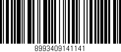 Código de barras (EAN, GTIN, SKU, ISBN): '8993409141141'
