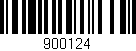 Código de barras (EAN, GTIN, SKU, ISBN): '900124'