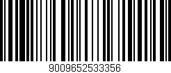 Código de barras (EAN, GTIN, SKU, ISBN): '9009652533356'