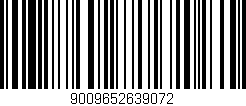 Código de barras (EAN, GTIN, SKU, ISBN): '9009652639072'