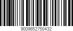 Código de barras (EAN, GTIN, SKU, ISBN): '9009652750432'